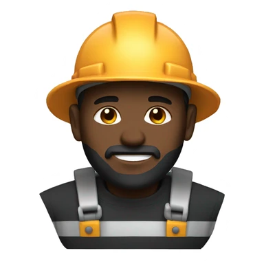 Guy mining coal sticker