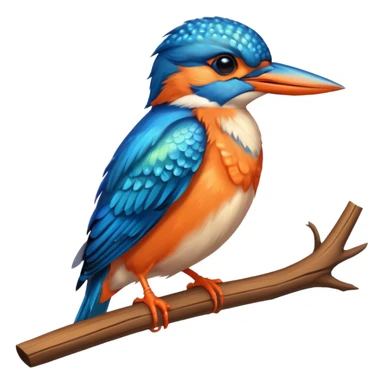 Kingfisher sticker