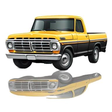 1972 ford f100 sticker