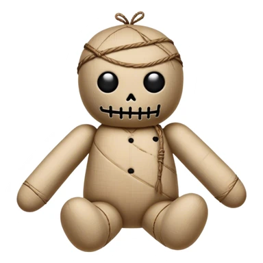 Voodoo doll  sticker