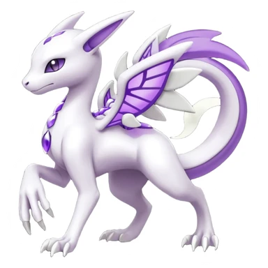 Meloetta-Mewtwo-Reshiram-Pokémon-Fakémon-fusion-hybrid-creature sticker