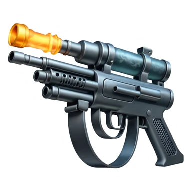 machine gun hot barrel sticker