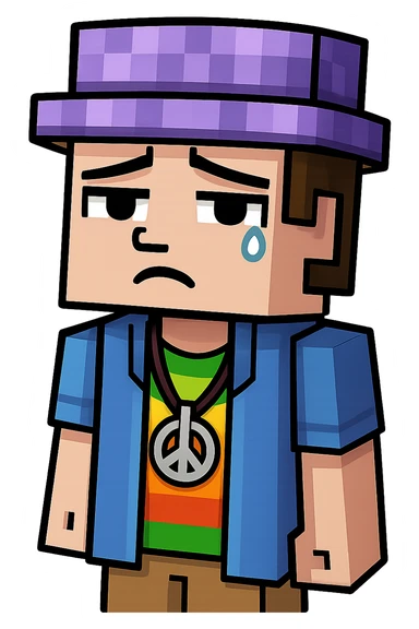 Extract every character from the picture. character including the clothes and accessories they are wearing, and place on a transparent background. Keep the original style and appearance exactly the same. and separately give me the each character picture. There is 3 character in this image. there is two dog

 sticker