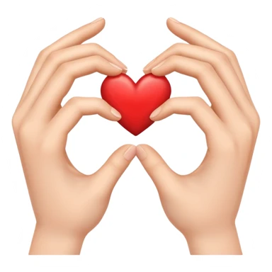 kalp yapan eller sticker