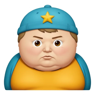 Eric Cartmen but more obese sticker