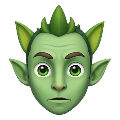 Steven Miller as a goblin sticker