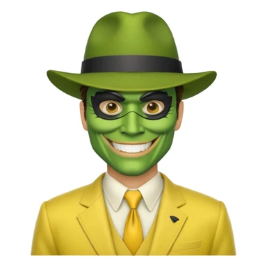 jim carrey the mask sticker