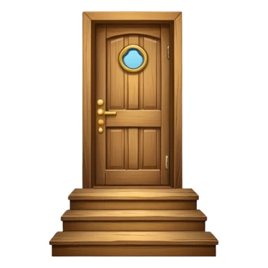 doorway threshold showing bottom part of door frame with step or line indicating threshold sticker