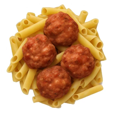 Pasta and meatballs  sticker