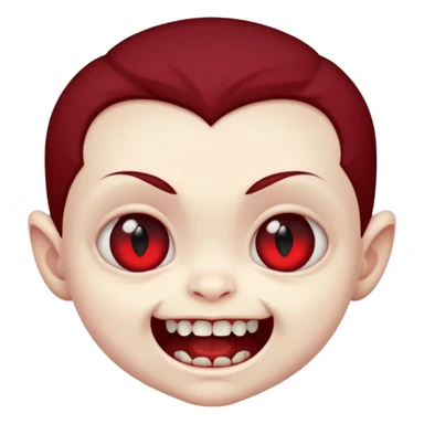 baby vampire sticker