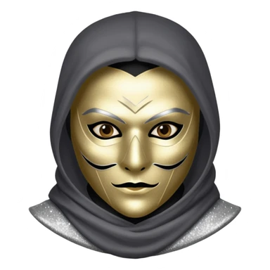 Glitter assassin sticker