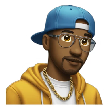 Oldschool Hip Hop sticker