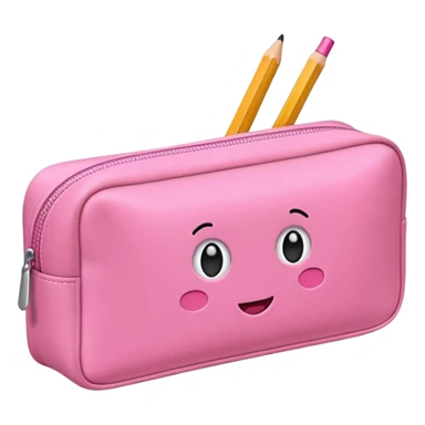 pink Pencil Case sticker