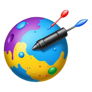 paintball bullett sticker