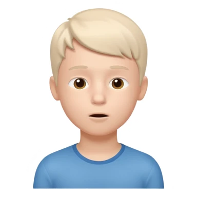 Healthy food  : Boy Breathing 3d Icon with color of D0B8FF
 sticker