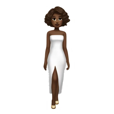 roblox dress to impress nail lady lana white skin brown hair white dress  sticker