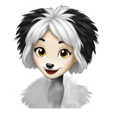 Cruella de ville sticker