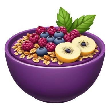 Acai bowl sticker