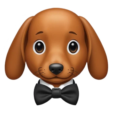 Aesthetic wiener dog sticker