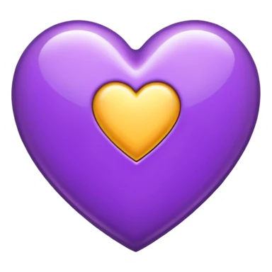 The Letter “T” inside a Purple Heart sticker