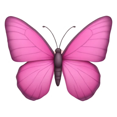 borboleta rosa sticker