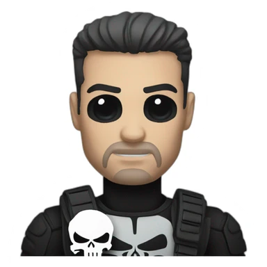 The Punisher sticker