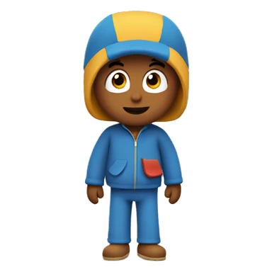 pocoyo character sticker