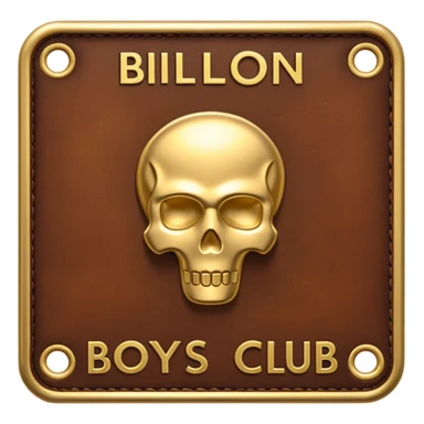 BBC Billion Dollar Boys club pass  sticker