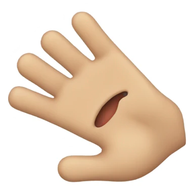 tickling hands sticker