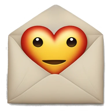 letter m with a heart sticker