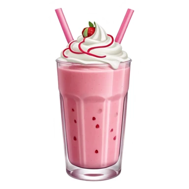 strawberry smoothie show sticker