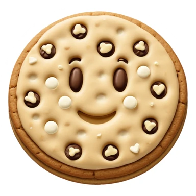 White chocolate chip chips ahoy cookie sticker