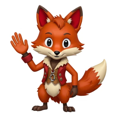 Foxy (from FNaF) sticker