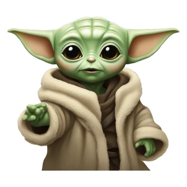 Baby Yoda with Pavel Durov sticker