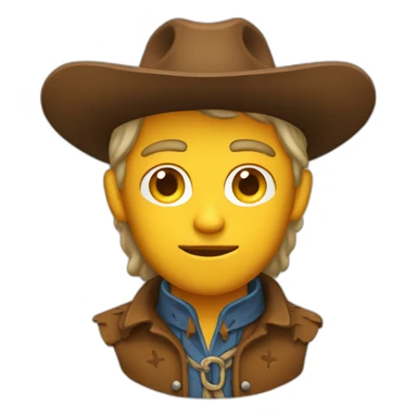 hallowed cowboy sticker