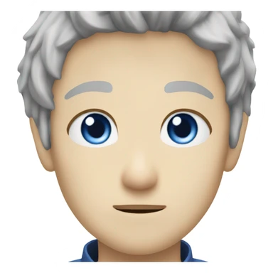 gojo satoru, blue eyes sticker