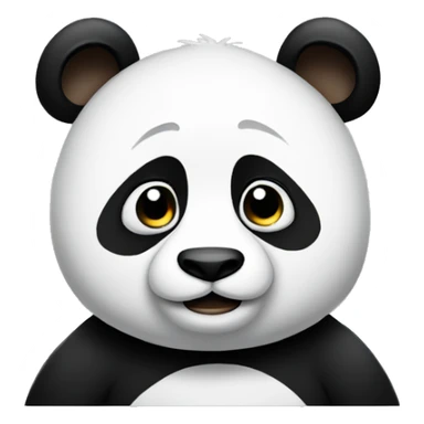 Panda judging you sticker