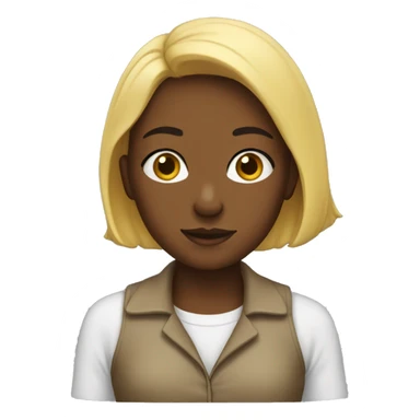 The girl who writes hard sticker