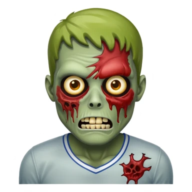 sportmen zombie sticker