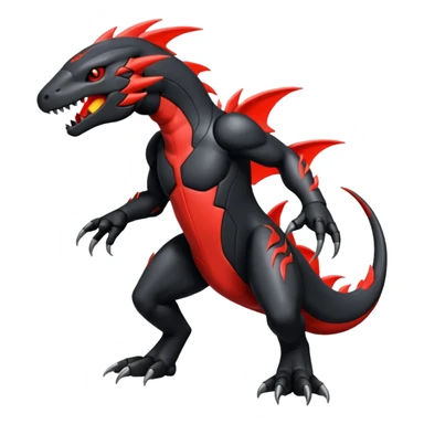 Salandit-Zekrom-Salandit-Fakémon-hybrid-creature (full body)  sticker