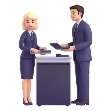 professional IT technician working with server sticker