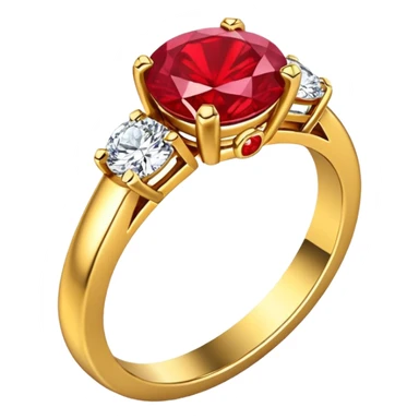 glitter rubi diamond married ring sticker