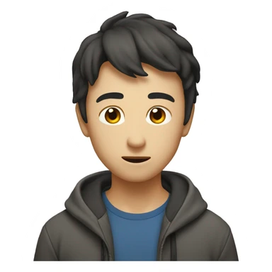 内含眼泪微笑，比心 sticker