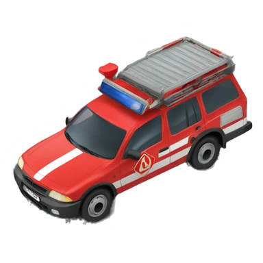 VSAV Vehicule pompier francais sticker