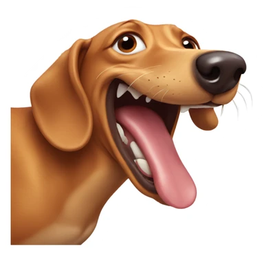 Weiner dog laughing sticker