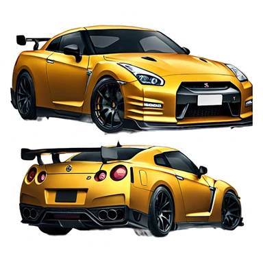 gtr r35 sticker