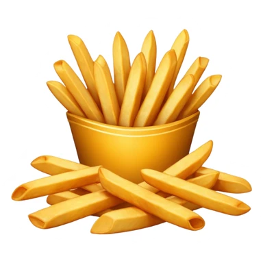 fries without face sticker