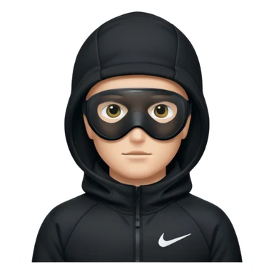 White person wearing a Nike Tex with hood and ski mask co all black and https://encrypted-tbn0.gstatic.com/images?q=tbn:ANd9GcTQEV3H5Fpq8Dp-ki2RTwgbdHqMsKZzDtarA9ywqiFzKVKjxdLc5Fq9yDOax7-XC4trueI2pFuItpqM_TVrGODdDG5la_rbm9lB8utSLKXm&s=10 sticker