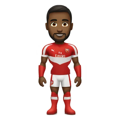 Arsenal FC Superhero sticker