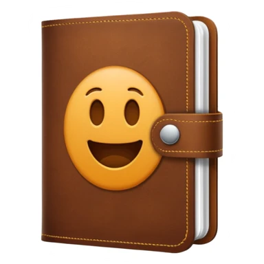 address book with user icon sticker